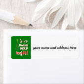 与え救済，寄付する ラベル (インサイチュ)