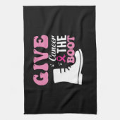 与え甲乳がん認識度 キッチンタオル (縦)