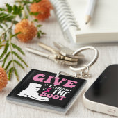 与え甲乳がん認識度 キーホルダー (正面右)