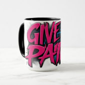 与え痛 マグカップ (正面左)