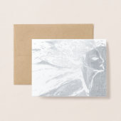 「与え神の火の翼」 箔カード (封筒付き正面)