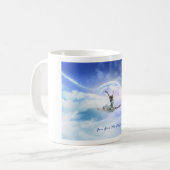 与え私翼 コーヒーマグカップ (正面左)