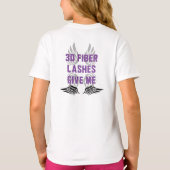 与え翼 Tシャツ (裏面)