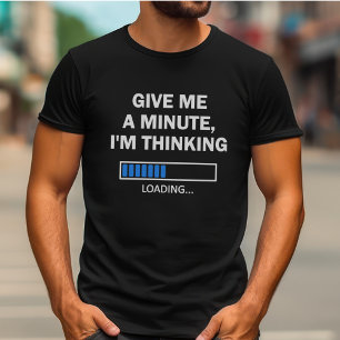 与え脳が負考える担している Tシャツ