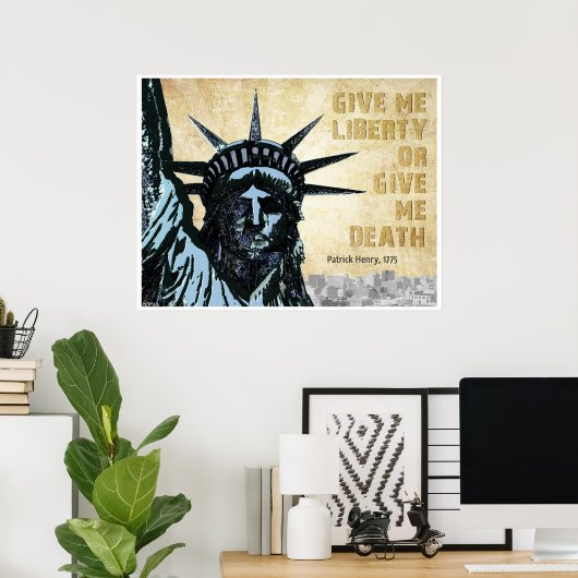 与え自由 ポスター (ホームオフィス)