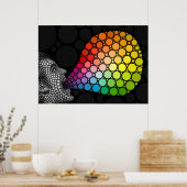 与え色 ポスター (キッチン)