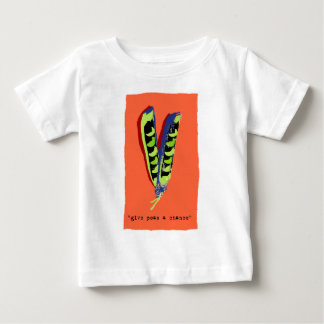 与え花を咲かせる ベビーTシャツ