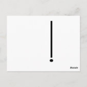 与え議会 ポストカード (裏面)