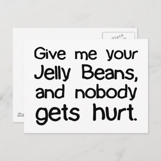 与え豆 ポストカード (正面/裏面)