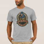 与え遊ログ Tシャツ<br><div class="desc">強いクラシックラグビー選手と態度でラグビーのギフト！赤与えと遊タンの色で、ブルードラグビーの文字!くそっ！素晴らしクリスマスと誕生日のラグビーTシャツとラグビーギフト！</div>