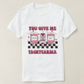 与え頻脈 Tシャツ (デザイン正面)