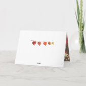 与え, Psalm 92:4 Bible Verse, Anthsgiving カード (裏面)