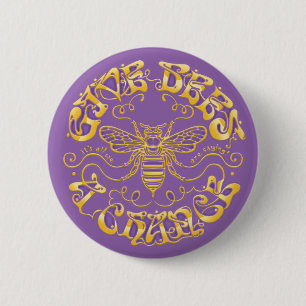 与えBees a Chance 缶バッジ