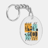 与えGOOD ENERGY ORANGE 前向き キーホルダー (正面左)