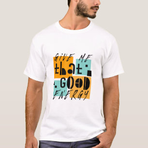 与えGOOD ENERGY ORANGE 前向き Tシャツ
