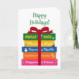 与えHoliday Cardのゲーム カード