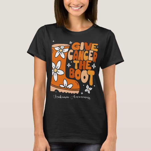 与えLeukemia the Boot Shirt Tシャツ (正面)
