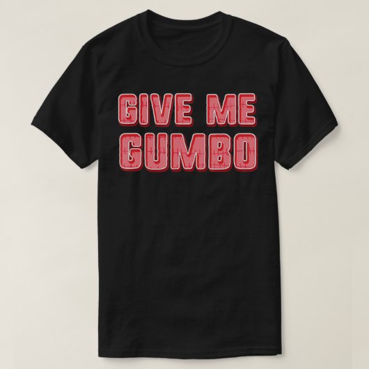 与えME GUMBO Tシャツ (デザイン正面)