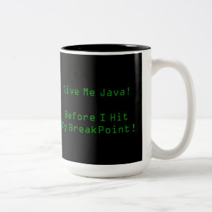 与えMe Java ツートーンマグカップ