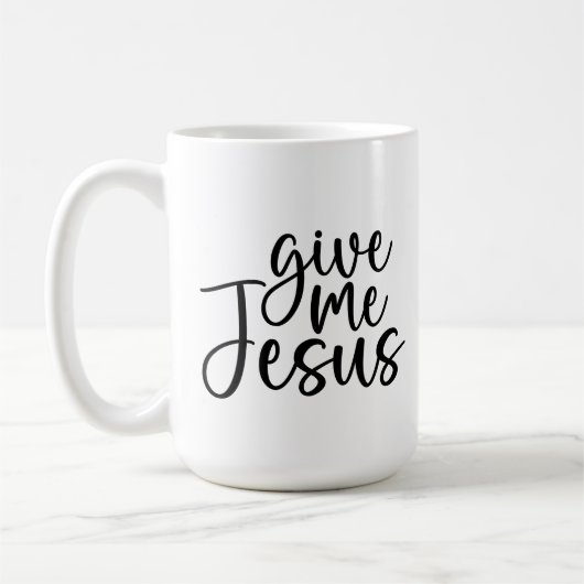 与えMe Jesus Coffee Mug コーヒーマグカップ (左)