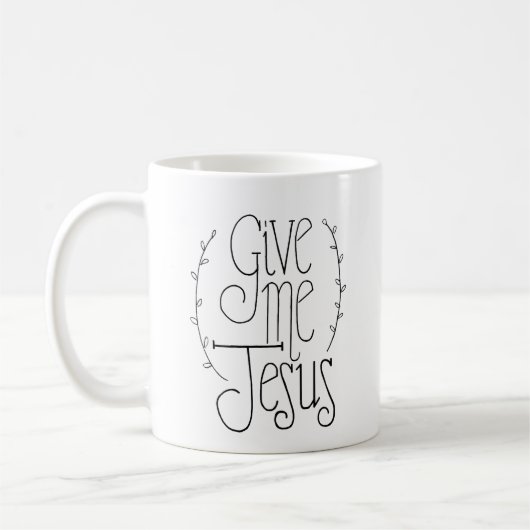 与えMe Jesus Coffee Mug コーヒーマグカップ (左)