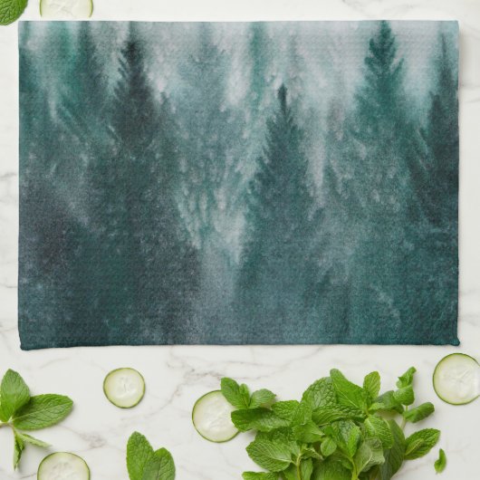 与えMe Jesus Pine Tree キッチンタオル (折り畳み)