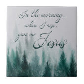 与えMe Jesus Pine Tree タイル (正面)