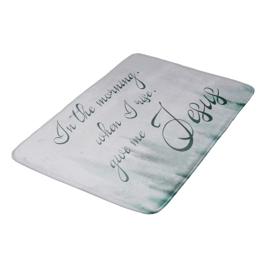 与えMe Jesus Pine Tree バスマット (アングル)