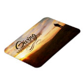 「与えs makes me rich」モチベーション確認フレックス マグネット (左側)