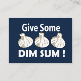 与えSome Dim Sum Restaurant 名刺