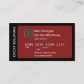 与信修理および連結サービス 名刺 (正面)