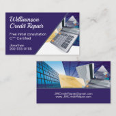 与信修理財務管理 名刺 (正面/裏面)