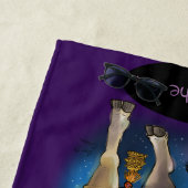 丑の年中国の〔占星術の〕十二宮図 ビーチタオル (インサイチュ)