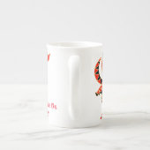 丑の年 ボーンチャイナマグカップ (裏面)