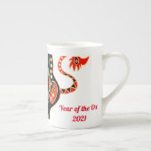 丑の年 ボーンチャイナマグカップ (右)