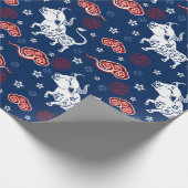 丑の年 ラッピングペーパー (角)