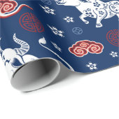 丑の年 ラッピングペーパー (ロールコーナー)