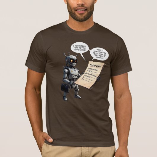 世おもしろい界の終焉 Tシャツ (正面)