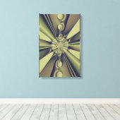 世きらめく界 キャンバスプリント (インサイチュ (ウッドフロア))