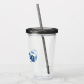 世すごい界中の人 アクリルタンブラー (左)