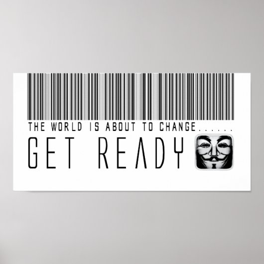 世の中が変わり始めている…準備しろ。 ポスター (正面)