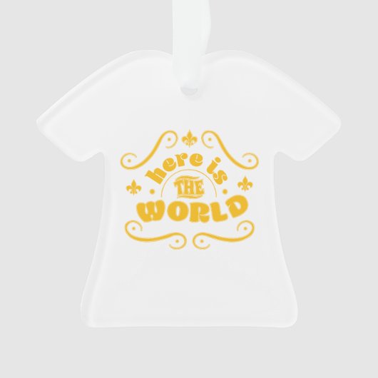 世の中だ オーナメント (正面)