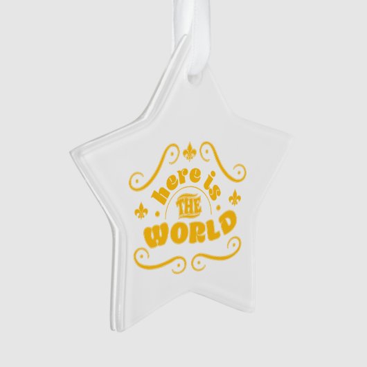 世の中だ オーナメント (正面)