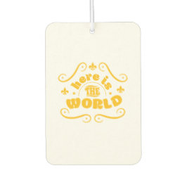 世の中だ カーエアーフレッシュナー