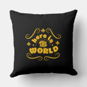 世の中だ クッション (裏面)