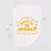 世の中だ ゴルフタオル (インサイチュ)