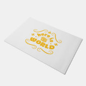 世の中だ ドアマット (アングル)