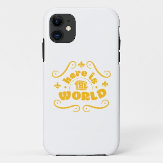 世の中だ Case-Mate iPhoneケース (裏面)