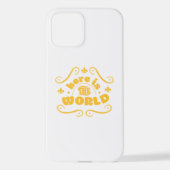 世の中だ iPhoneケース (裏面)