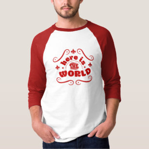 世の中だ Tシャツ